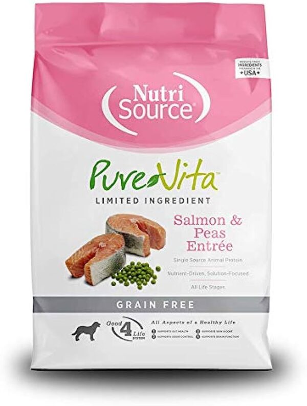 NUTRI SOURCE 25LB PURE VITA GRAIN FREE SALMON